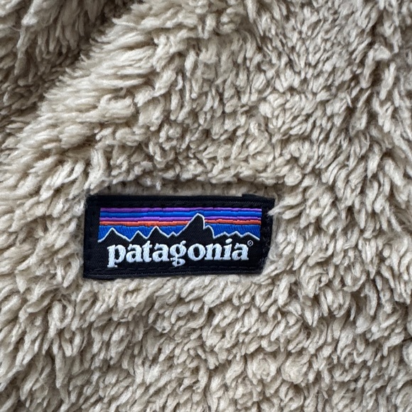 Patagonia Kids Tan Fleece Hoodie - Picture 4 of 10